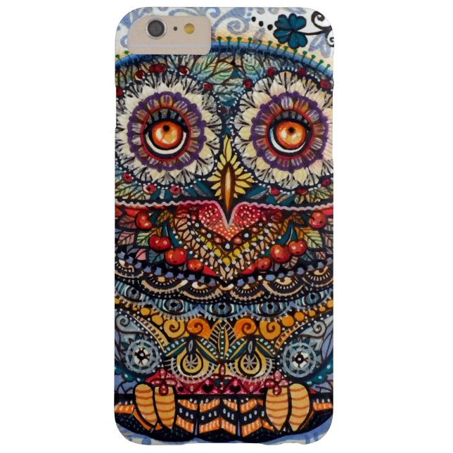 Coques Case-Mate iPhone Peinture graphique magique de hibou (Dos)