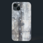 iPhone 13 Case Peinture gris contemporaine<br><div class="desc">Ce tableau gris contemporain est l'oeuvre de Jennifer Goldberger. Un gris épais est accroché à la pièce comme un épais brouillard. Achetez une copie de cette impression dès aujourd'hui !</div>