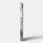 Coques Case-Mate iPhone Peinture grise contemporaine (Verso / Gauche)