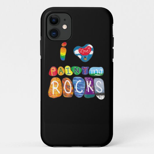Coques Case-Mate iPhone Peinture | I Love Rock Painter Funny Rock Painter (Dos)