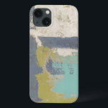 Case-Mate iPhone Case Peinture libre moderne d'expression<br><div class="desc">Cette peinture libre moderne d'expression a été créée par Megan Meagher. Les courses de pourpre,  bleu-clair et blanches de brosse se sont trouvées au-dessus d'un arrière - plan de vert clair. Obtenez une copie de cette copie aujourd'hui !</div>