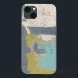 Case-Mate iPhone Case Peinture libre moderne d'expression<br><div class="desc">Cette peinture libre moderne d'expression a été créée par Megan Meagher. Les courses de pourpre,  bleu-clair et blanches de brosse se sont trouvées au-dessus d'un arrière - plan de vert clair. Obtenez une copie de cette copie aujourd'hui !</div>