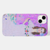 Coques Case-Mate iPhone Peinture Mäda Primavesi de Gustav Klimt (Verso (horizontal))