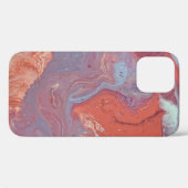 Coques Case-Mate iPhone Peinture marbrage d'eau (Verso (horizontal))