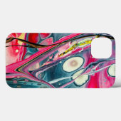 Coques Case-Mate iPhone Peinture Moderne Abstraite d'Art- (Verso (horizontal))