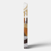 Coques Case-Mate iPhone Peinture moderne avec Motifs circulaires (Verso / Gauche)