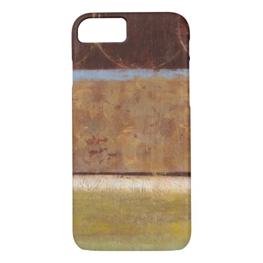 Coques Case-Mate iPhone Peinture moderne dans les tons de terre par Norman (Dos)