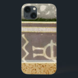 Case-Mate iPhone Case Peinture Motif Tribale contemporaine<br><div class="desc">Un tableau motif tribal contemporain qui mélange le béton avec l'abstrait. Couleur de plusieurs panneaux à côté de l'autre,  racontant une histoire complexe. Cela ferait un grand cadeau à un être cher!</div>