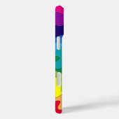 Coques Case-Mate iPhone Peinture multicolore (Verso / Droite)