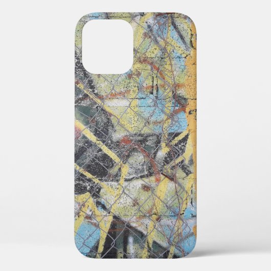 Coques Case-Mate iPhone Peinture murale multicolore (Verso)