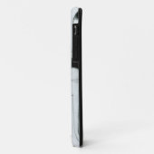 Coques Case-Mate iPhone Peinture noire et blanche abstraite (Dos/Gauche)