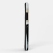 Coques Case-Mate iPhone Peinture noire et blanche abstraite (Dos/Droite)