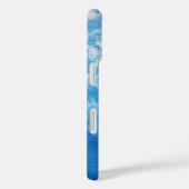 Coques Case-Mate iPhone Peinture Ombrée Bleue (Verso / Droite)