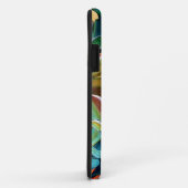 Coques Case-Mate iPhone Peinture originale aquarelle Tournesol jaune (Dos/Droite)