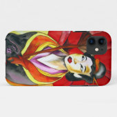 Coques Case-Mate iPhone peinture originale d'art Geisha (Dos (Horizontal))