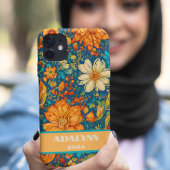 Coques Case-Mate iPhone Peinture rétro Cadeaux de graduation pour petite-f