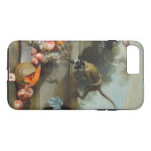 Coques Case-Mate iPhone Peinture Rococo pour l'année du singe (Dos (Horizontal))