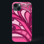 Etui iPhone Case-Mate Peinture rose abstraite de panneau<br><div class="desc">Une copie de Daliesque,  cette peinture rose abstraite par Tina Kafantaris comporte les lignes tordues et fondues segmentées dans trois panneaux. Une copie surréaliste vibrante qui semblerait grande sur un certain nombre de produits. Obtenez le vôtre aujourd'hui !</div>