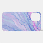 COQUES Case-Mate iPhone PEINTURE ROSE ET ABSTRAITE TURQUOISE (Verso (horizontal))