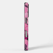 Coques Case-Mate iPhone Peinture roses et fleurs roses (Verso / Droite)