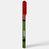 Coques Case-Mate iPhone Peinture rouge et verte (Verso / Droite)