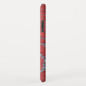 Coques Case-Mate iPhone Peinture rouge patinée sur bois (Dos/Droite)