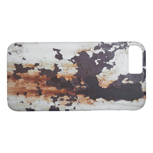 Coques Case-Mate iPhone Peinture rouillée d'épluchage (Dos (Horizontal))
