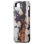 Coques Case-Mate iPhone Peinture rouillée d'épluchage (Dos gauche)