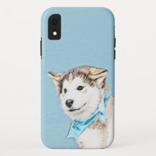 Case-Mate iPhone Case Peinture Sibérienne Husky Puppy - Art Chien origin