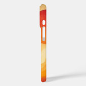 Coques Case-Mate iPhone Peinture solaire rouge spectaculaire (Verso / Gauche)