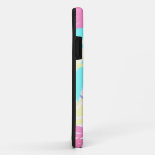 Coques Case-Mate iPhone Peinture Splatter Art Abstrait (Dos/Droite)