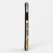 Coques Case-Mate iPhone Peinture tribale contemporaine de motif (Dos/Droite)