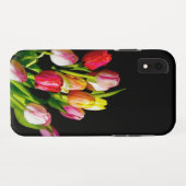 Coques Case-Mate iPhone Peinture Tulip - Art Fleur original (Dos (Horizontal))
