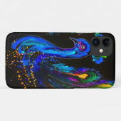 Coques Case-Mate iPhone Peinture Whimsical Peacock (Dos (Horizontal))