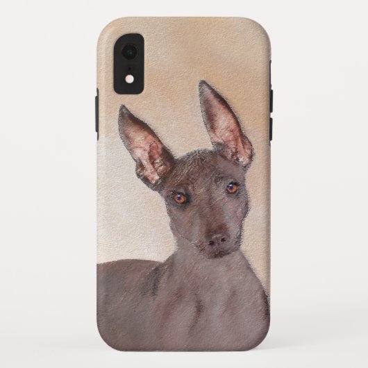Coques Case-Mate iPhone Peinture Xoloitzcuintli - Cute Original Chien Art (Dos)
