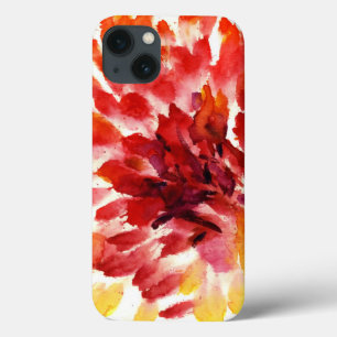 iPhone 13 Coque Peintures florales abstraites 5 d'aquarelle