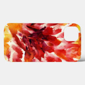 Coques Case-Mate iPhone Peintures florales abstraites 5 d'aquarelle (Verso (horizontal))