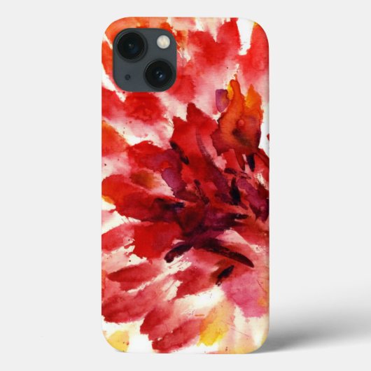 Coques Case-Mate iPhone Peintures florales abstraites 5 d'aquarelle (Verso)