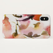 Coques Case-Mate iPhone Peintures florales abstraites d'aquarelle (Dos (Horizontal))