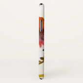 Coques Case-Mate iPhone Peintures florales abstraites d'aquarelle (Dos/Droite)
