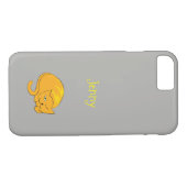 Coques Case-Mate iPhone Pékin Chat orange (Dos (Horizontal))