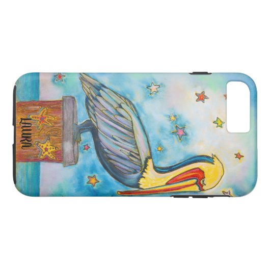 Coques Case-Mate iPhone Pélican paisible (Dos (Horizontal))