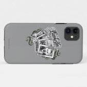 Coques Case-Mate iPhone Peloton de suicide | "chanceux vous" cartes de jeu (Dos (Horizontal))
