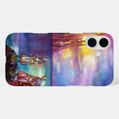 Coques Case-Mate iPhone PENDRAGON Chevaliers médiévaux, Coucher de soleil  (Verso (horizontal))