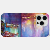 Coques Case-Mate iPhone PENDRAGON Chevaliers médiévaux, Coucher de soleil  (Verso (horizontal))