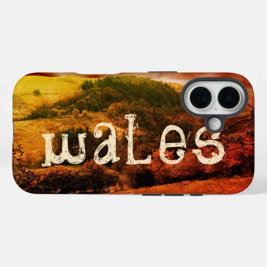 Coques Case-Mate iPhone Pennant Valley Wales Landcape Hills (Verso (horizontal))