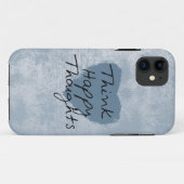 Coques Case-Mate iPhone Pense Heureux (Dos (Horizontal))
