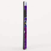 Coques Case-Mate iPhone Pensées Fleurs Violettes Pensée (Dos/Droite)