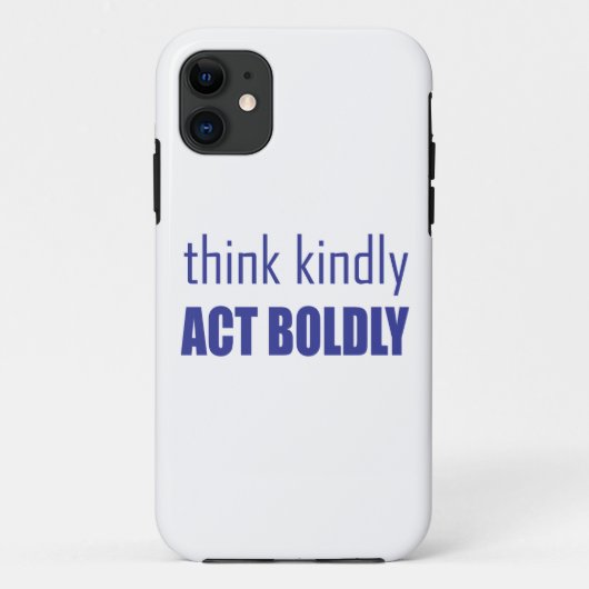 Coques Case-Mate iPhone Pensez Bien, Agissez Avec Force (Dos)
