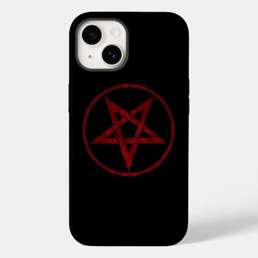 Coques Case-Mate iPhone Pentagram Red Devil (Verso)